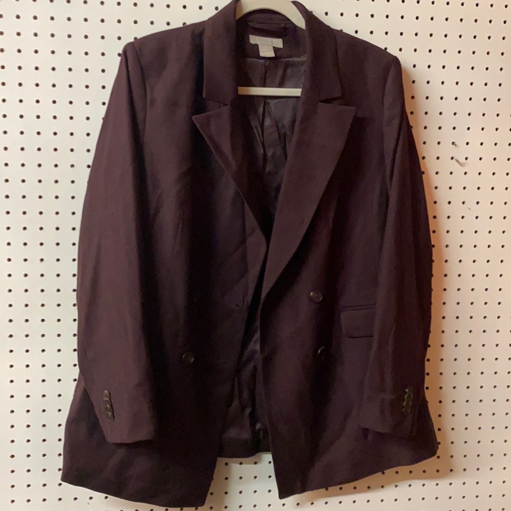 Dark Purple H&M blazer